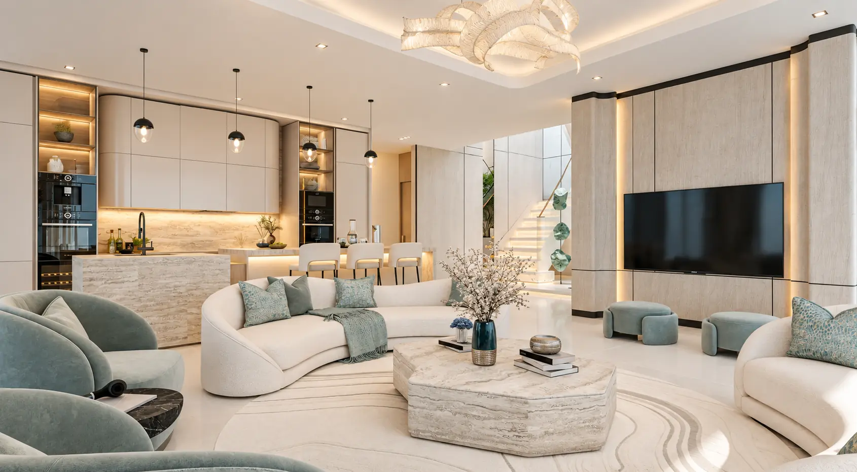 Riviera Heights illustrative duplexes interior
