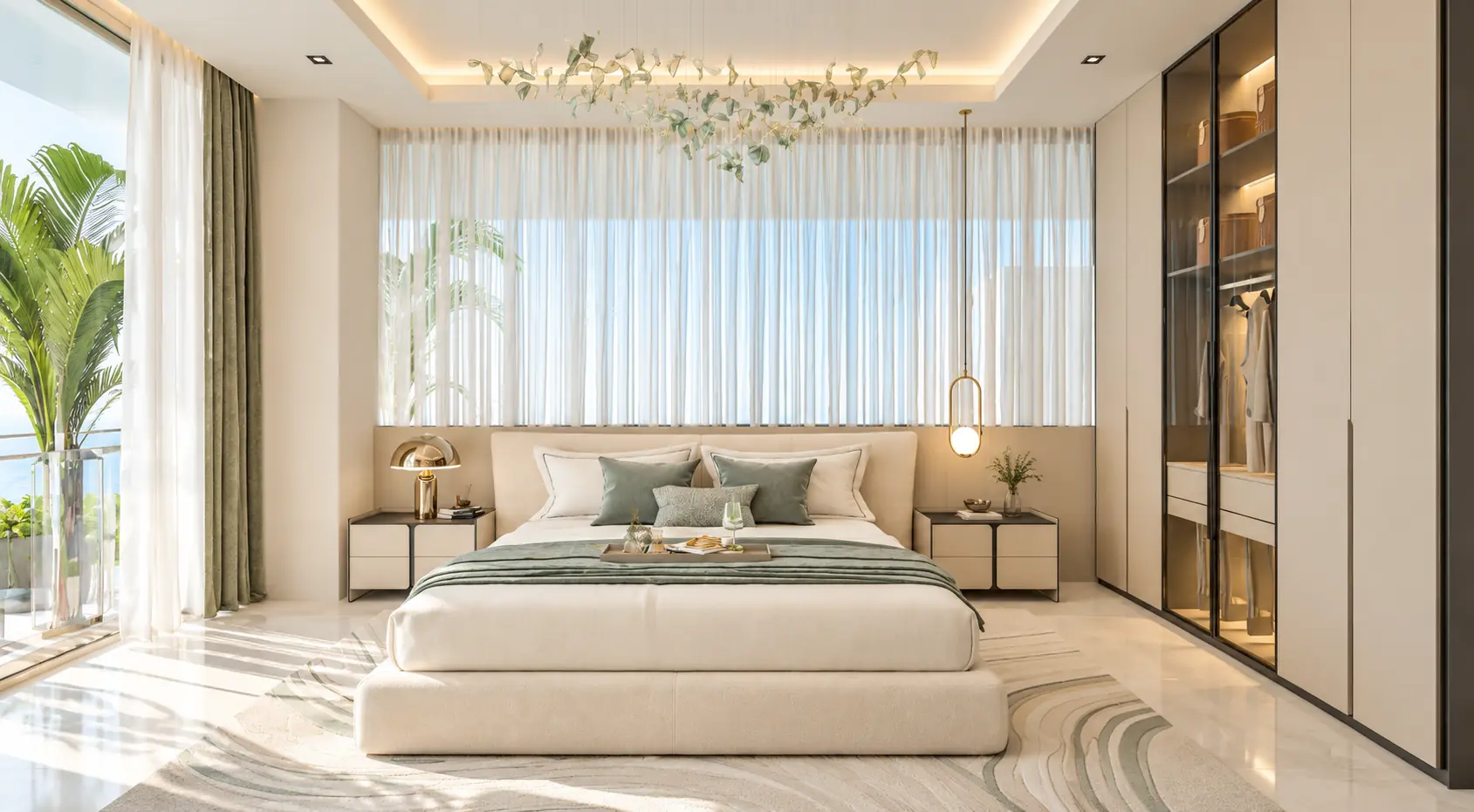 Riviera Heights illustrative render — A peaceful retreat.