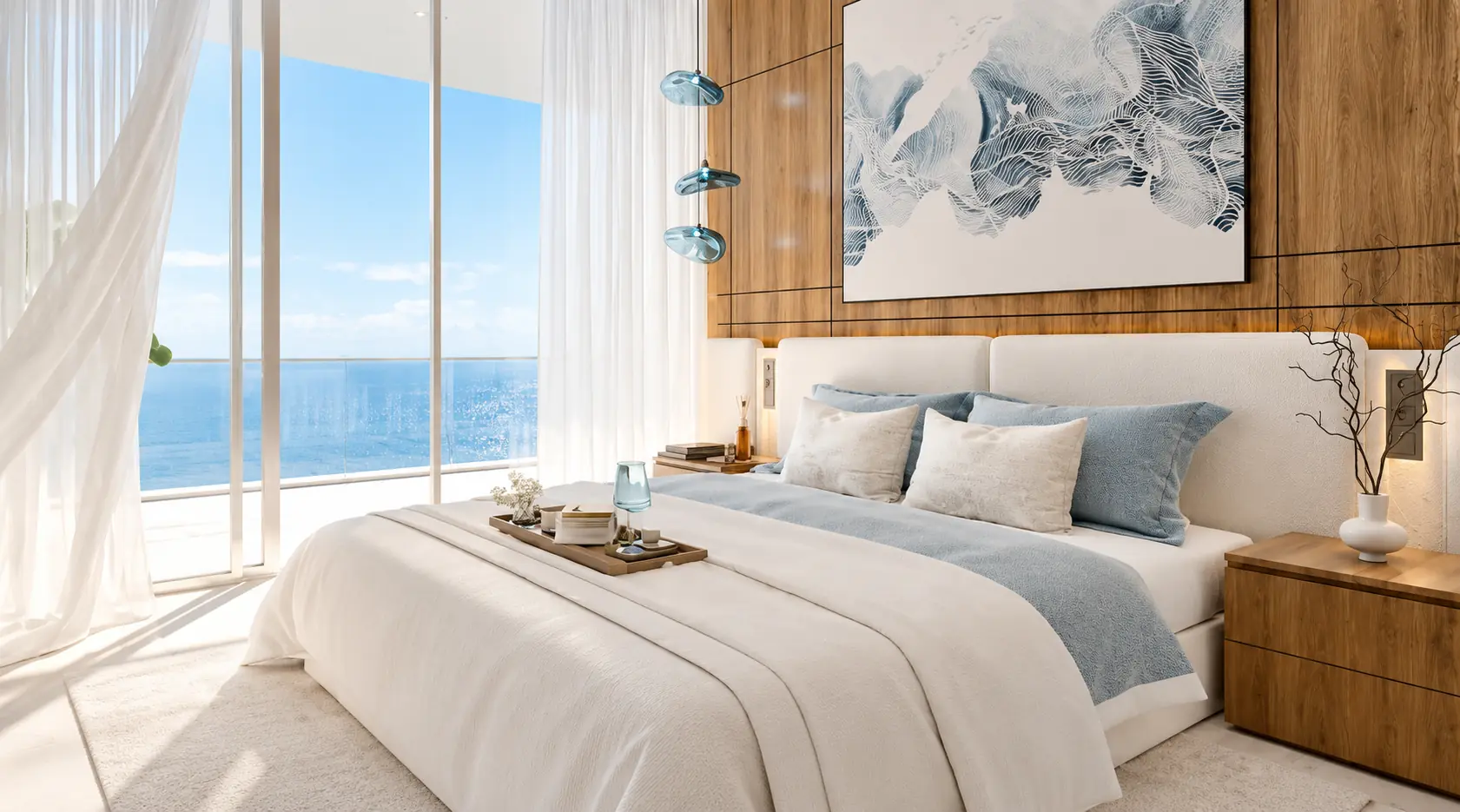 Riviera Heights illustrative render — Wake up by the sea.